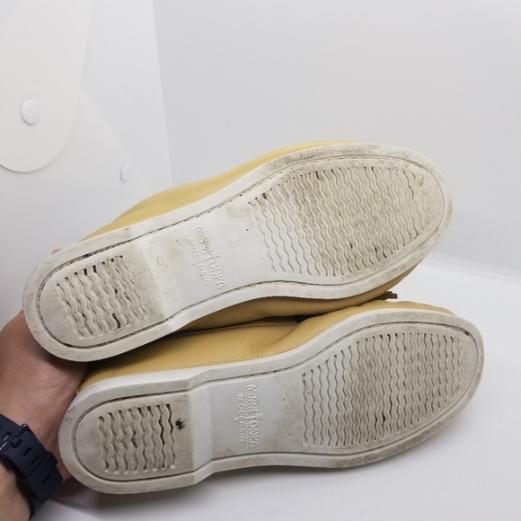 Minnetonka tan leather Thunderbird Boat Moc in Natural size 7 - Picture 8 of 9